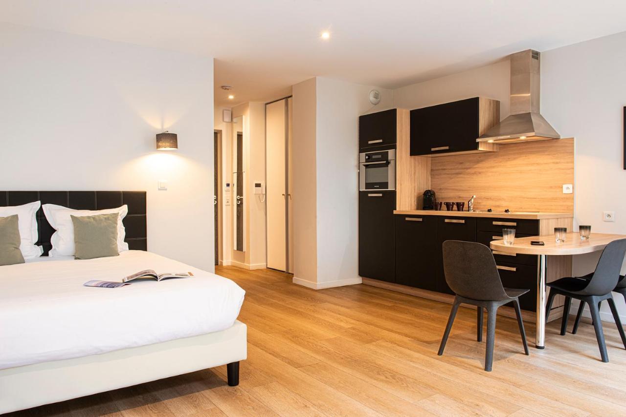 Les Maisons D'Eugene Appart'Hotel - Centre Historique Honfleur Bagian luar foto