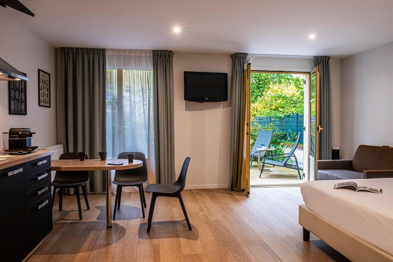 Les Maisons D'Eugene Appart'Hotel - Centre Historique Honfleur Bagian luar foto