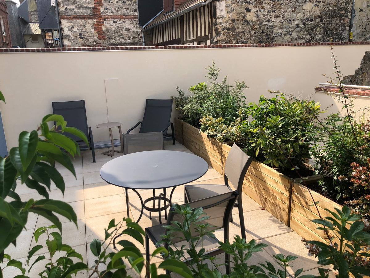 Les Maisons D'Eugene Appart'Hotel - Centre Historique Honfleur Bagian luar foto